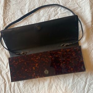 Stuart Weitzman tortoise clutch